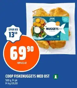 Coop Obs COOP Fiskenuggets med ost tilbud