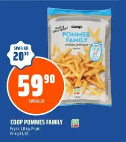 Coop Obs COOP Pommes family tilbud