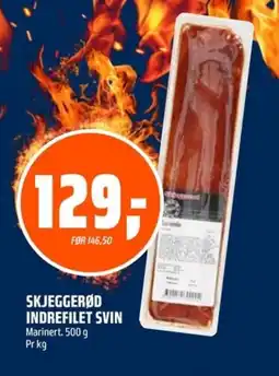 Coop Obs Skjeggerød indrefilet svin tilbud