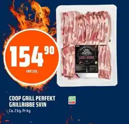 Coop Obs COOP Grill perfekt grillribbe svin tilbud
