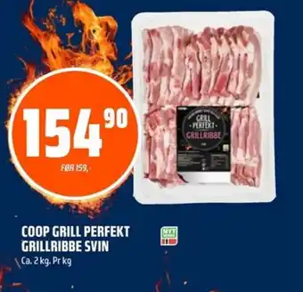 Coop Obs COOP Grill perfekt grillribbe svin tilbud