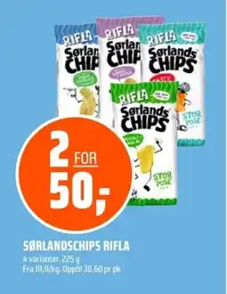 Coop Obs SØRLANDSCHIPS Rifla tilbud