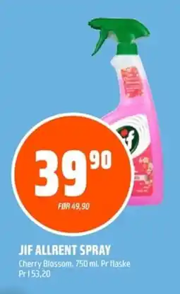 Coop Obs JIF Allrent spray tilbud