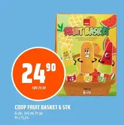 Coop Obs COOP Fruit basket 6 stk tilbud