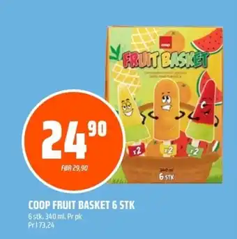 Coop Obs COOP Fruit basket 6 stk tilbud