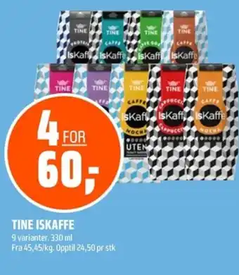 Coop Obs TINE Iskaffe tilbud