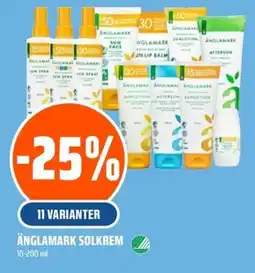 Coop Obs Änglamark solkrem tilbud