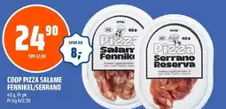 Coop Obs COOP Pizza salame fennikel/serrano tilbud