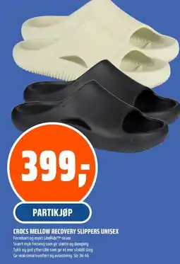 Coop Obs Crocs mellow recovery slippers unisex tilbud