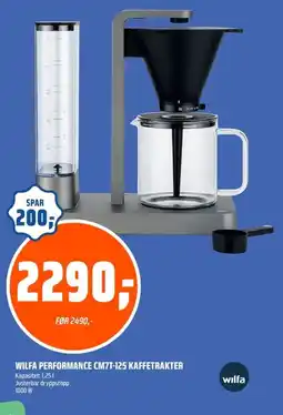 Coop Obs Wilfa performance cm7t-125 kaffetrakter tilbud