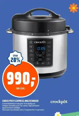 Coop Obs CROCK-POT Express multicooker tilbud