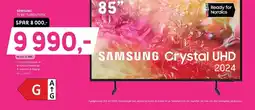 ELON SAMSUNG TV 85" TU85DU7105K tilbud