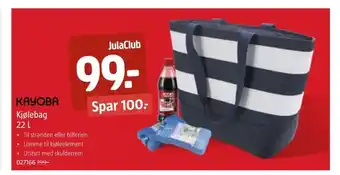 Jula KAYOBA Kjølebag tilbud