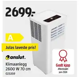 Jula Anslut.. klimaanlegg tilbud