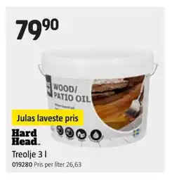 Jula Hard Head Treolje 31 tilbud