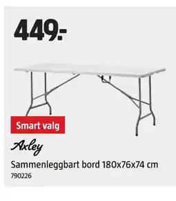 Jula Sammenleggbart bord tilbud