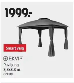 Jula EKVIP Paviljong tilbud