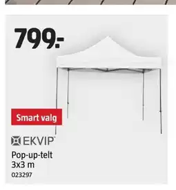Jula EKVIP Pop-up-telt tilbud