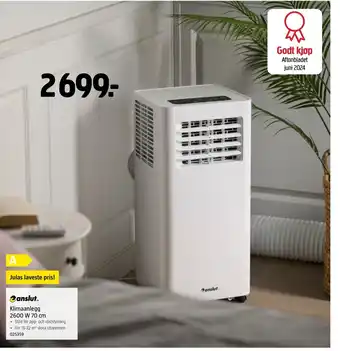 Jula Canslut.. Klimaanlegg tilbud