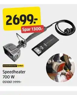 Jula Speedheater 700 W 051061 3999- tilbud