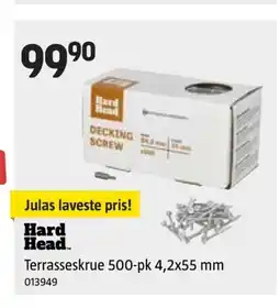Jula Hard Head... Terrasseskrue tilbud