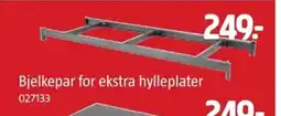 Jula Bjelkepar for ekstra hylleplater tilbud