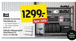 Jula Hard Head... Stålhylle Grunnenhet tilbud