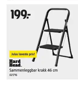 Jula Hard Head Sammenleggbar krakk tilbud