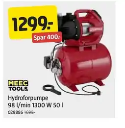 Jula MEEC TOOLS. Hydroforpumpe tilbud
