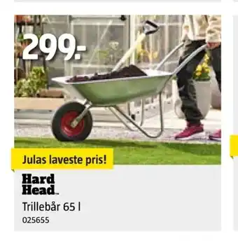 Jula Hard Head... Trillebår tilbud