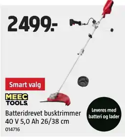 Jula MEEC TOOLS. Batteridrevet busktrimmer tilbud