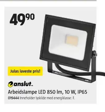 Jula Canslut. Arbeidslampe LED 850 lm, 10 W, IP65 tilbud
