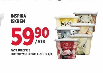 Jacobs Inspira iskrem tilbud