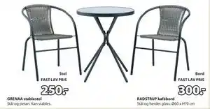 JYSK RADSTRUP kafébord tilbud