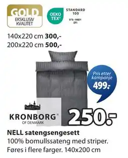 JYSK NELL satengsengesett tilbud
