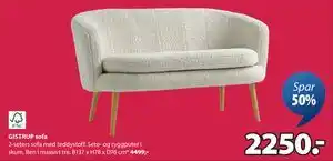 JYSK GISTRUP sofa tilbud