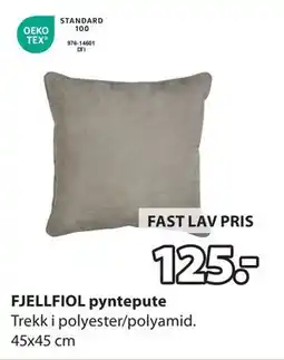 JYSK FJELLFIOL pyntepute tilbud