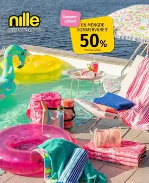 Nille EN MENGDE SOMMERVARER tilbud
