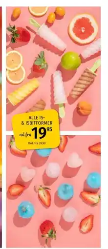 Nille ALLE IS- & ISBITFORMER tilbud