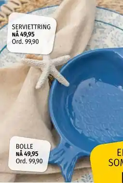 Nille SERVIETTRING tilbud