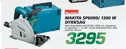 Coop Byggmix MAKITA SP6000J 1300 W DYKKSAG tilbud