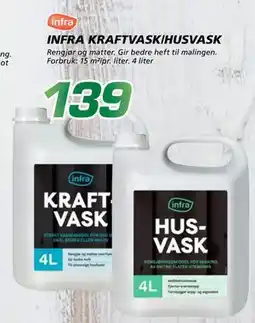Coop Byggmix INFRA KRAFTVASK/HUSVASK tilbud