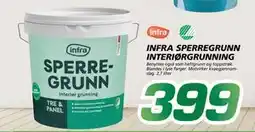 Coop Byggmix INFRA SPERREGRUNN INTERIØR GRUNNING tilbud