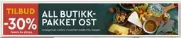 Coop Mega ALL BUTIKKPAKKET OST tilbud