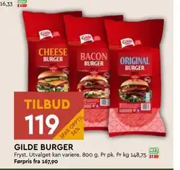 Coop Mega GILDE BURGER tilbud