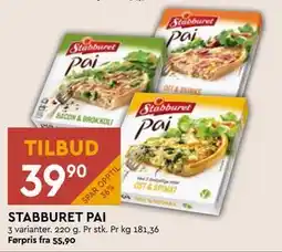 Coop Mega Stabburet Pai tilbud