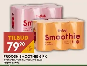 Coop Mega FROOSH SMOOTHIE 6 PK tilbud