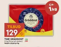 Coop Mega TINE GRÄDDOST tilbud
