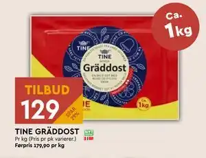 Coop Mega TINE GRÄDDOST tilbud