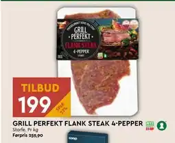 Coop Mega GRILL PERFEKT FLANK STEAK 4-PEPPER tilbud
